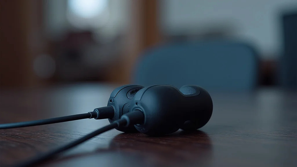 Your Guide to USB C Headphones The image shows modern USB-C headphones, illustrating benefits covered in Your Guide to USB C Headphones.